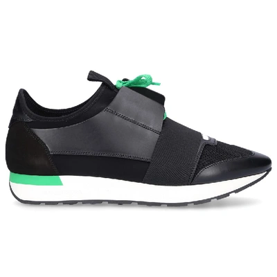 Shop Balenciaga Sneakers Black Race Runner