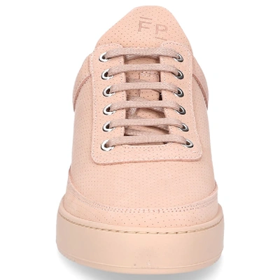 Shop Filling Pieces Low-top Sneakers Ripple In Pink