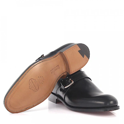 Shop Church's Monk Shoes Calfskin Black