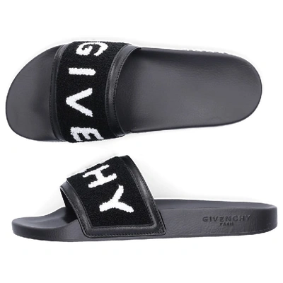 Shop Givenchy Beach Sandals 3001h0bg In Black