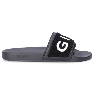 Shop Givenchy Beach Sandals 3001h0bg In Black