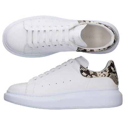 Shop Alexander Mcqueen Sneakers Grey Larry