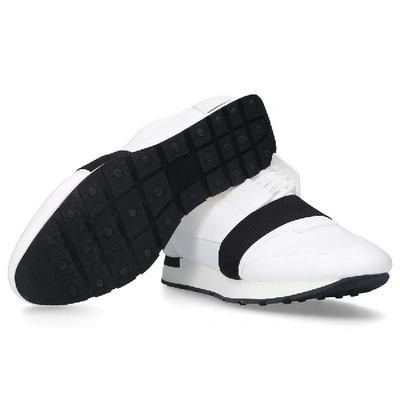 Shop Balenciaga Sneakers White Race Runner In White-combo