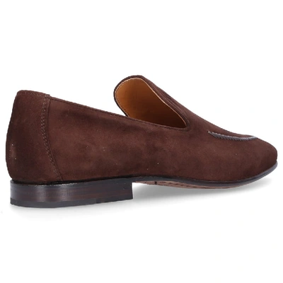 Shop Moreschi Loafers Baviera In Brown