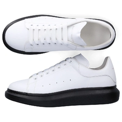 Shop Alexander Mcqueen Sneakers White Larry