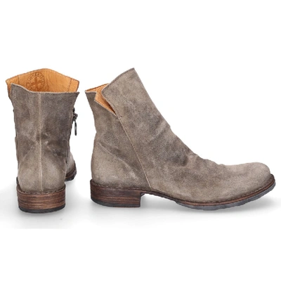 Shop Fiorentini + Baker Ankle Boots Elf  Suede Taupe In Brown