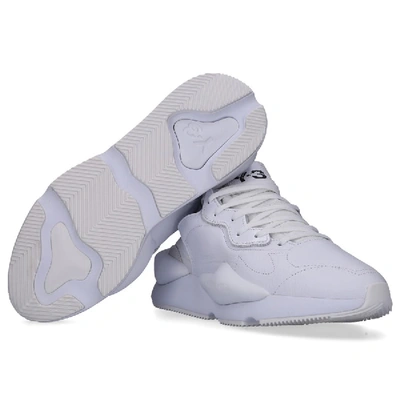 Shop Y-3 Sneakers White Kaiwa Polyamide Polyester Textile Logo White