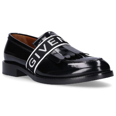 Shop Givenchy Loafers Cruz Penny  Calfskin Logo Tassel Black