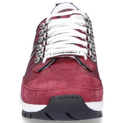 Shop Dsquared2 Polyester Polyurethan Logo Bordeaux In Red