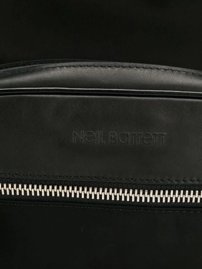 Shop Neil Barrett Rucksack Mit Blitz-print In Black