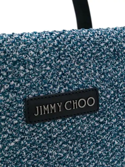 Shop Jimmy Choo Pimlico Tote In Blue