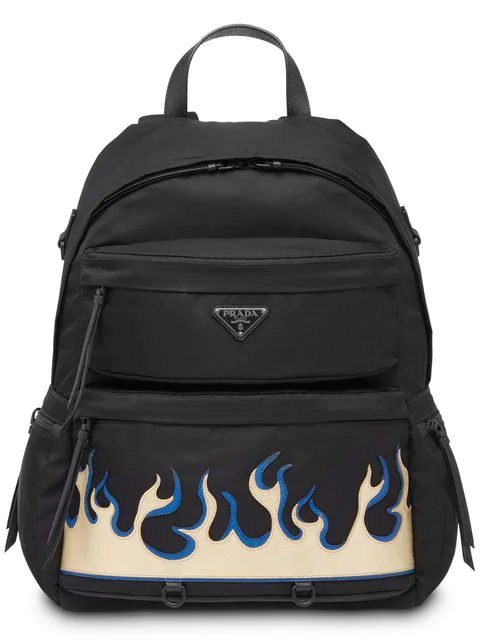prada flame bag