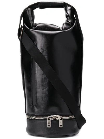 Shop Givenchy Cylinder Tote Bag In Black