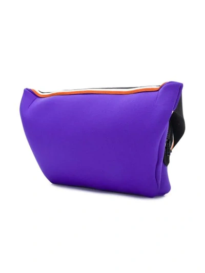 Shop Calvin Klein 205w39nyc Logo Belt Bag In Purple