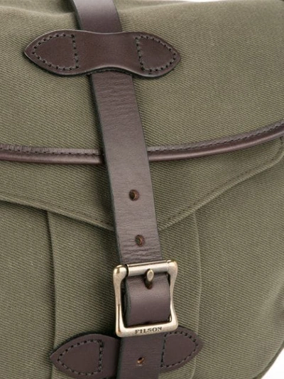 Shop Filson Loose Shoulder Bag In Otter Green