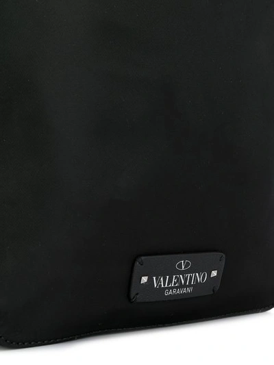 Shop Valentino Garavani Vltn Crossbody Bag In Black