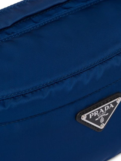 Shop Prada Royal Blue Nylon Belt Bag In F0v41 Royal Blue