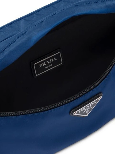 Shop Prada Royal Blue Nylon Belt Bag In F0v41 Royal Blue