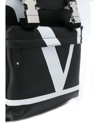 Shop Valentino Garavani Large Vlogo Backpack In Black