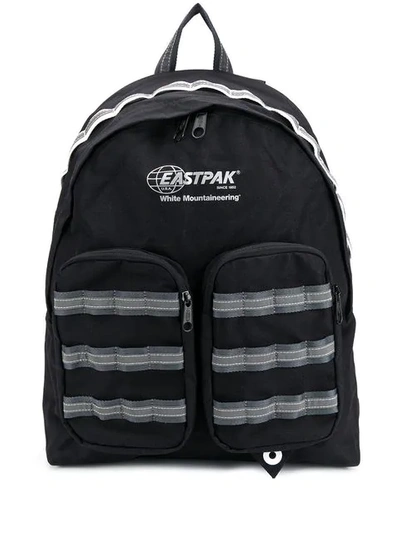 Shop Eastpak Lab X White Mountaineering Doubl'r Backpack In Black