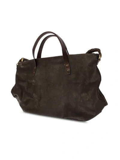 Shop Ajmone Wendermoro Holdall In Brown