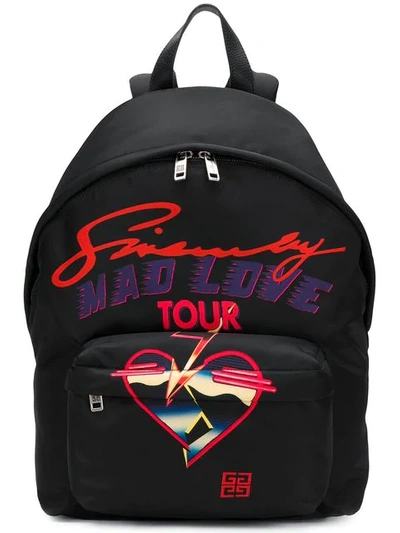 Shop Givenchy Mad Love Tour Backpack In Black