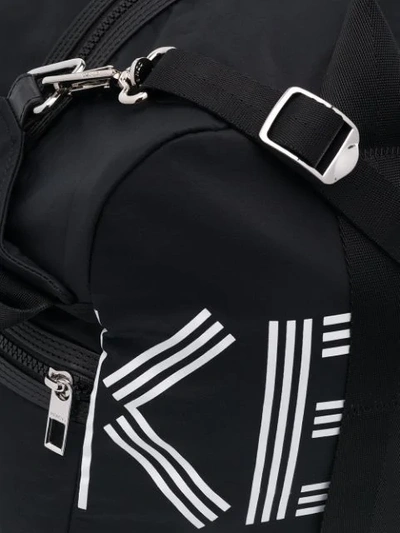 Shop Kenzo Paris Logo Tote Bag In Black