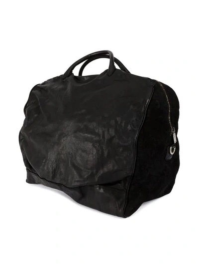 Shop Numero 10 Top Handle Holdall Bag In Black