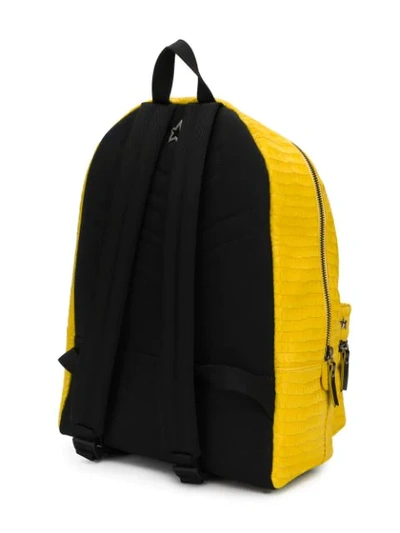 Shop Jimmy Choo Reed Backpack In Yellow