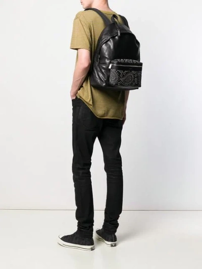 Shop Saint Laurent City Backpack In Black/1000