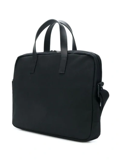Shop Ally Capellino Mansell Travel Cycle Briefcase In Black