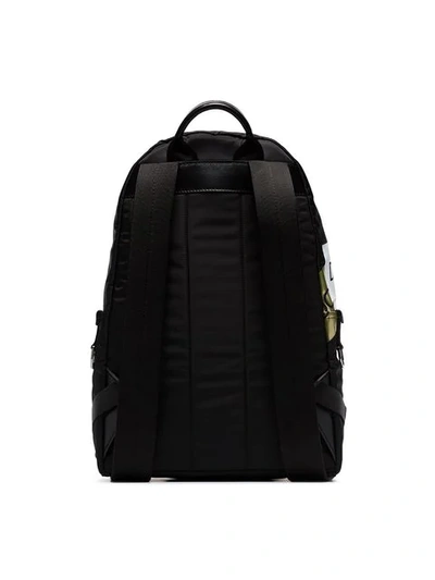 Shop Dolce & Gabbana Logo Print Backpack - Black