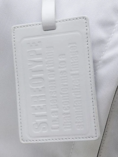 Shop Maison Margiela Classic Zipped Backpack In White