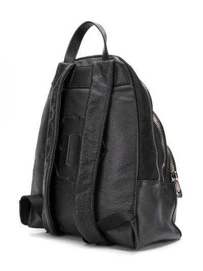 Shop Philipp Plein Statement Backpack In Black