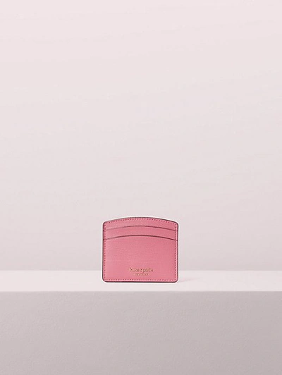 Shop Kate Spade Sylvia Card Holder In Blustery Pink