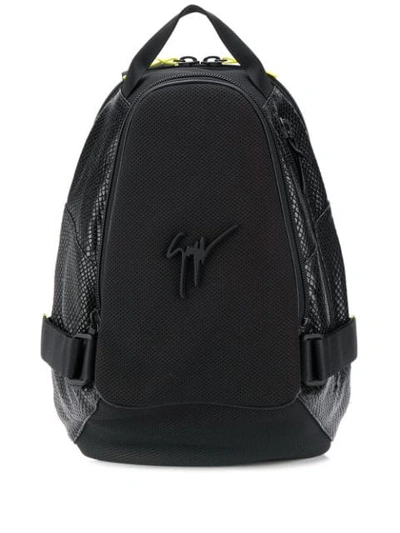 Shop Giuseppe Zanotti Mack Backpack In Black