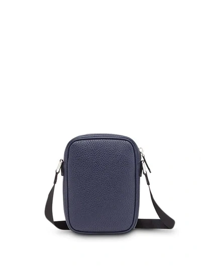 Shop Fendi Small Bag Bugs Crossbody Bag In Blue