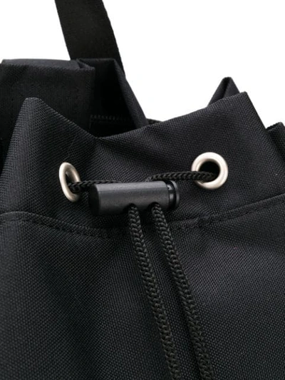 Shop Ader Error Everyday Drawstring Backpack In Black