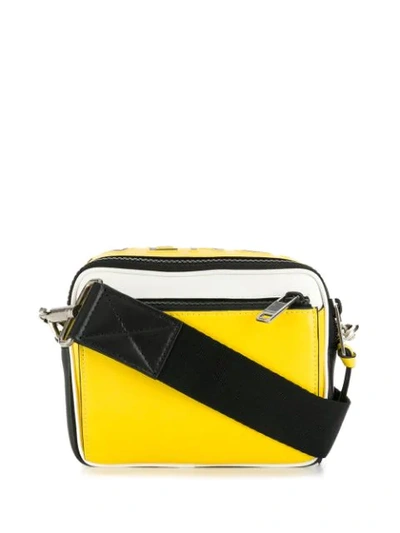Shop Givenchy Mc3 Shoulder Bag In Yellow