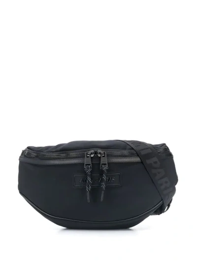 Shop Ami Alexandre Mattiussi Waist Pouch In Black