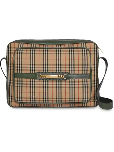 Shop Burberry The Large 1983 Check Link Bag - Yellow