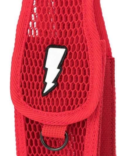 Shop Undercover Mesh Belt Bag In Red