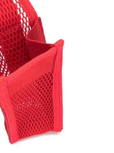 Shop Undercover Mesh Belt Bag In Red