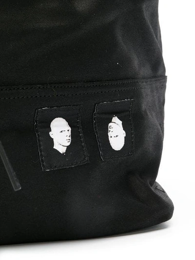 Shop Rick Owens Drkshdw Oversized Belt Bag In Black