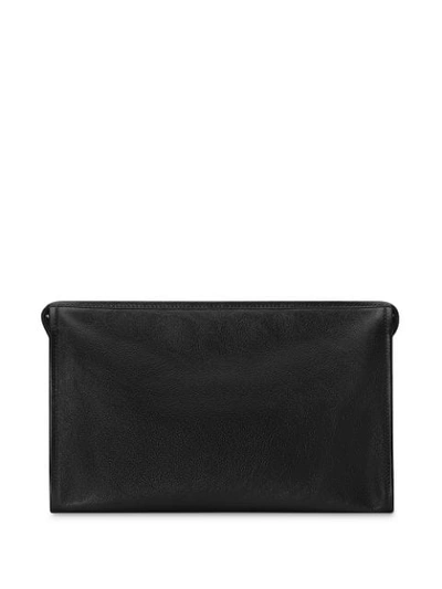 Shop Gucci Pouch With Interlocking G In Black