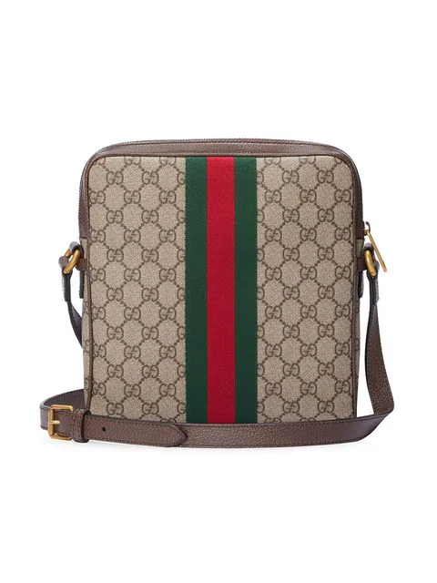 Gucci Medium Ophidia Gg Supreme Messenger Bag In Brown | ModeSens