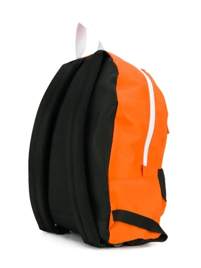 Shop Heron Preston Pocketed Backpack In Orange