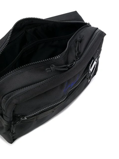 Shop Yohji Yamamoto Square Waist Bag In Black