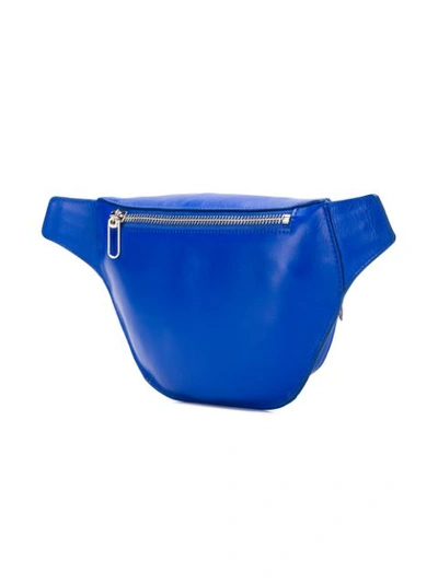 Shop Kenzo Logo Belt Bag - Blue