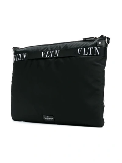 Shop Valentino Garavani Vltn Messenger Bag - Black